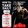 Image of (3 Pack) Ketosis Labs ACV Gummys 1000MG Advanced Vitamin Supplement 180 Gummies