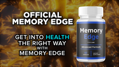 (3 Pack) Memory Edge Nootropic Natural Brain Supplement MemoryEdge 180 Capsules