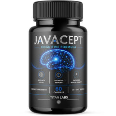 (1 Pack) Javacept Nootropic Natural Brain Support Formula Java Cept 60 Capsules
