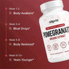 Image of Alevia Pomegranate Capsules 60ct Organic Extract Antioxidant