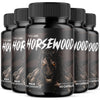 Image of (5 Pack) Horsewood Advanced Male Health Support Formula Horse Wood 300 Capsules