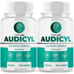 Audicyl Advanced Ear Health Support and Tinnitus Relief Supplement 120 Capsules