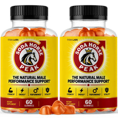 Soda Horse Peak ACV Gummy Advanced Male Health Support SodaHorsePeak 120 Gummies