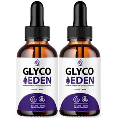 (2 Pack) Glyco Eden Drops Advanced Blood Health Support Supplement GlycoEden 60 Servings
