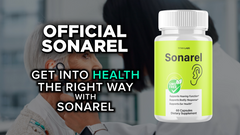 (2 Pack) Sonarel Pills Ear Health Support & Tinnitus Relief Sona Rel 120 Capsule
