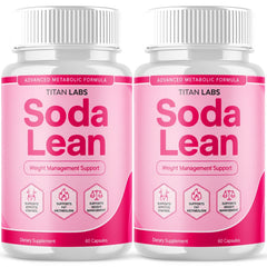 (2 Pack) Soda Lean Advanced Energy and Fitness Support Supplement SodaLean 120 Capsules