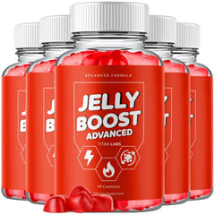 (5 Pack) Jelly Boost ACV Gumys 1000MG Advanced JellyBoost Supplement 300 Gummies