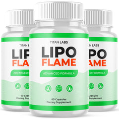 (3 Pack) Lipo Flame Advanced Energy & Fitness Support Formula LipoFlame 180 Capsules