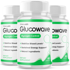 (3 Pack) Gluco Wave Advanced Blood Health Support Formula Glucowave 180 Capsules