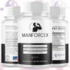 Image of (3 Pack) Manforcex Advanced Male Pills Man Force X Vitamin Supplement 180 Capsules