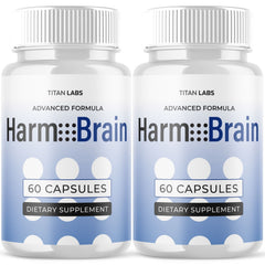 (2 Pack) Harmo Brain Nootropic Natural Brain Supplement HarmoBrain 120 Capsules