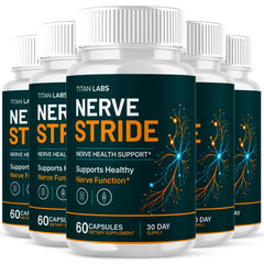 Nerve Stride Nootropic Natural Nerve Support Supplement NerveStride 300 Capsules