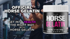 Image of (5 Pack) Horse Gelatin Powder Male Support Supplement HorseGelatin 150 Servings