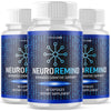 Image of (3 Pack) NeuroRemind Nootropic Natural Brain Supplement Neuro Remind 180 Capsule