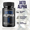 Image of (2 Pack) Jato Alpha Advanced Male Health Support Formula JatoAlpha 120 Capsules