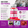 Image of (2 Pack) Alkatide ACV Gummys 1000MG Advanced Alka Tide Supplement 120 Gummies