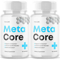 (2 Pack) Meta Core Advanced Energy & Fitness Support Formula MetaCore 120 Capsules