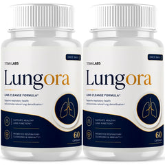 Lungora Advanced Lungs Health Support Vitamin Supplement Lung Ora 120 Capsules