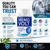 Image of Memo Volt Nootropic Natural Brain Health Support Supplement MemoVolt 120 Capsule