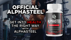 (1 Pack) Alphasteel Advanced Male Health Support Supplement Alpha Steel 60 Capsules