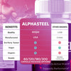 Image of (1 Pack) Alphasteel Advanced Male Health Support Supplement Alpha Steel 60 Capsules
