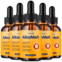 AlkaMelt Drops Advanced Natural Health & Fitness Support Alka Melt 150 Servings