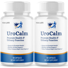 (2 Pack) UroCalm Advanced Prostate & Bladder Support Formula Uro Calm 120 Capsules