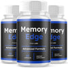 Image of (3 Pack) Memory Edge Nootropic Natural Brain Supplement MemoryEdge 180 Capsules