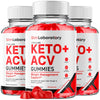 Image of (3 Pack) Slim Laboratory ACV Gummys 1000MG Advanced SlimLaboratory 180 Gummies