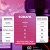 Image of Sodafil Advanced Male Health Support Formula Soda Fil Supplement 300 Capsules