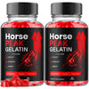 Image of (2 Pack) Horse Peak Gelatin Advanced Male Health Support Supplement 120 Gummies