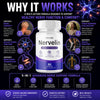 Image of Nervelin Advanced Nootropic Nerve Health Support Formula Nerve Lin 180 Capsules