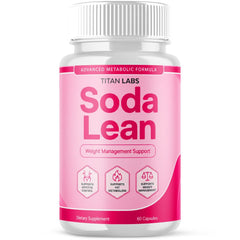 Soda Lean Advanced Energy and Fitness Support Supplement SodaLean 60 Capsules
