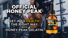 Honey Peak Gelatin Drops Male Health Support Supplement HoneyPeak 60 Servings