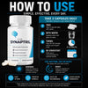 Image of Synaptril Nootropic Natural Brain Health Support Formula Synap Tril 300 Capsules
