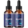 Image of (2 Pack) Gluco Mild Drops Blood Health Support Supplement GlucoMild 60 Servings