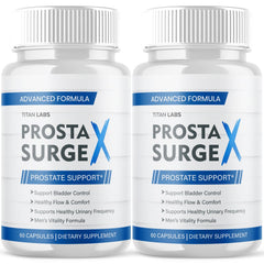 (2 Pack) Prosta Surge X Advanced Prostate & Bladder Support ProstaSurgeX 120Capsules