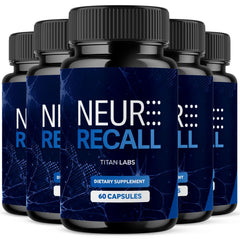 Neuro Recall Advanced Nerve Health Support Supplement NeuroRecall 300 Capsules