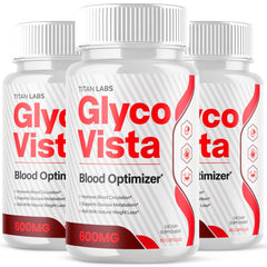(3 Pack) Glyco Vista Advanced Blood Health Support Formula GlycoVista 180 Capsules