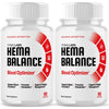 Image of Hema Balance Advanced Blood Health Support Supplement HemaBalance 120 Capsules