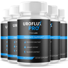 (5 Pack) Uroflux Pro Advanced Male Support Supplement UrofluxPro 300 Capsules