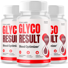 (3 Pack) Glyco Result Advanced Blood Health Support Formula GlycoResult 180 Capsules
