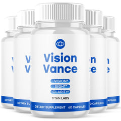 (5 Pack) Vision Vance Pills Support Healthy Eye Function VisionVance 300 Capsule