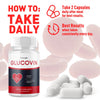 Image of (5 Pack) Glucovin Advanced Blood Health Support Formula Gluco Vin 300 Capsules