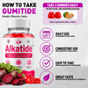 Image of (3 Pack) Alkatide ACV Gummys 1000MG Advanced Alka Tide Supplement 180 Gummies