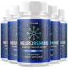 Image of (5 Pack) NeuroRemind Nootropic Natural Brain Supplement Neuro Remind 300 Capsule