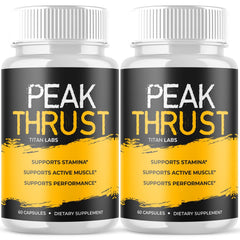 (2 Pack) Peak Thrust Advanced Prostate Support Formula PeakThrust 120 Capsules