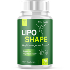 (1 Pack) Lipo Shape Advanced Energy & Fitness Support Formula LipoShape 60 Capsules