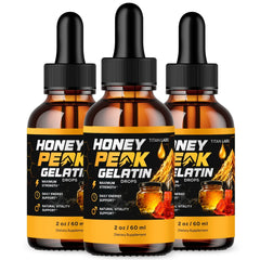 Honey Peak Gelatin Drops Male Health Support Supplement HoneyPeak 90 Servings