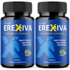 (2 Pack) Erexiva Advanced Male Health Support Supplement Ere Xiva 120 Capsules